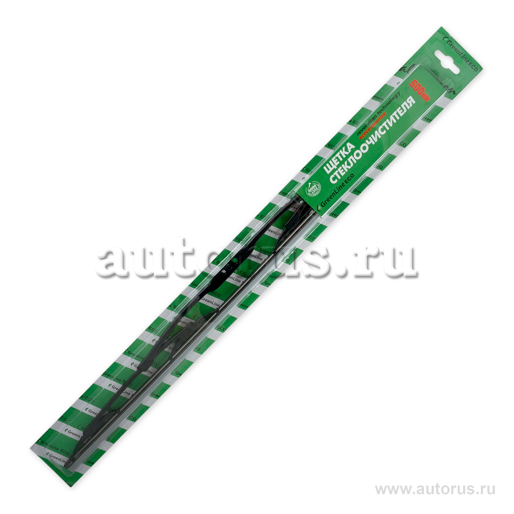 Щетка стеклоочистителя 600 мм каркасная 1 шт VK TECHNOLOGY Green Line ECO VT 05124