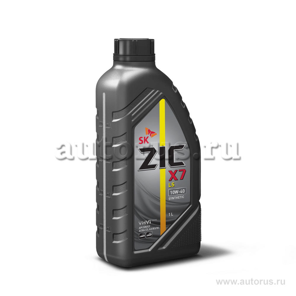 Масло моторное ZIC X7 LS 10W40 синтетическое 1 л 132620
