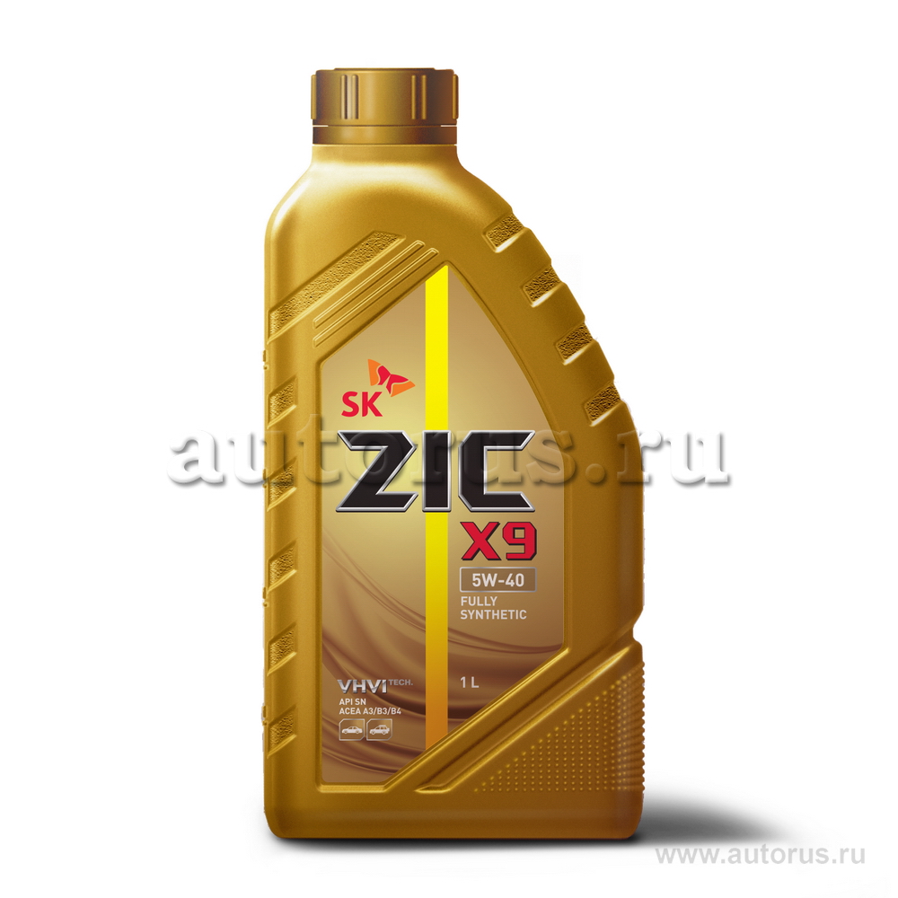 Масло моторное ZIC X9 5W40 синтетическое 1 л 132902