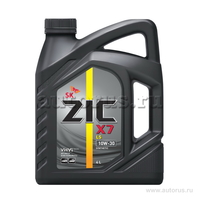 Масло моторное ZIC X7 LS 10W30 синтетическое 4 л 162649