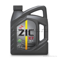 Масло моторное ZIC X7 Diesel 5W30 синтетическое 6 л 172610