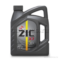 Масло моторное ZIC X7 LS 5W30 синтетическое 6 л 172619
