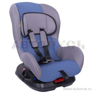 Кресло детское автомобильное группа 0+-1 от 0 кг. до 18 кг. синее ZLATEK GALLEON КРЕС0172