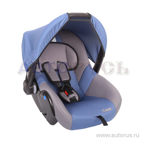 Кресло детское автомобильное группа 0+ от 0 кг. до 13 кг. синее ZLATEK COLIBRI КРЕС0184