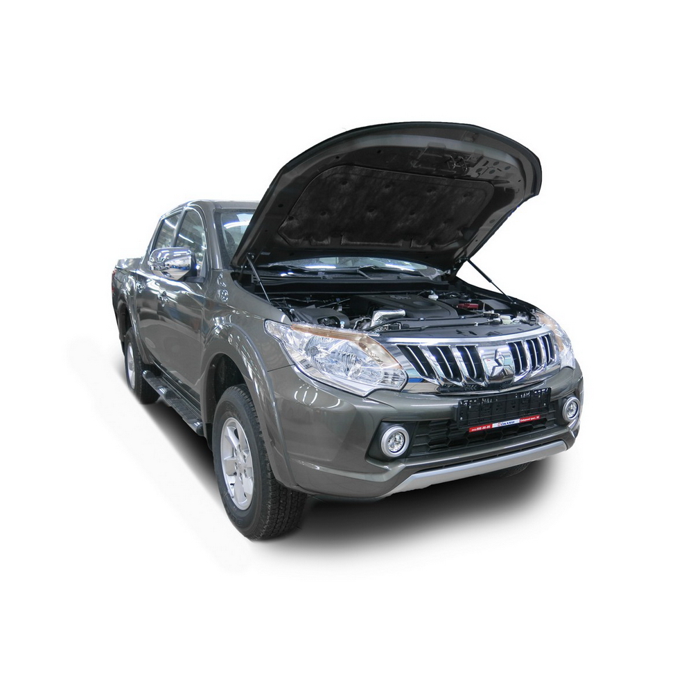 Упоры капота, 2 шт. Mitsubishi L200 V 2015-2019/Pajero Sport III 2016- АвтоУпор UMIL20021