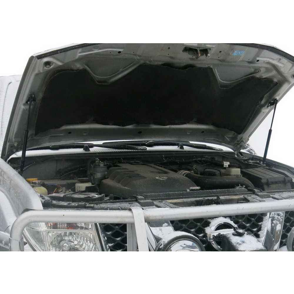 Упоры капота, 2 шт. Nissan Navara D40 2004-2010 2010-2015/Pathfinder R АвтоУпор UNIPAT011