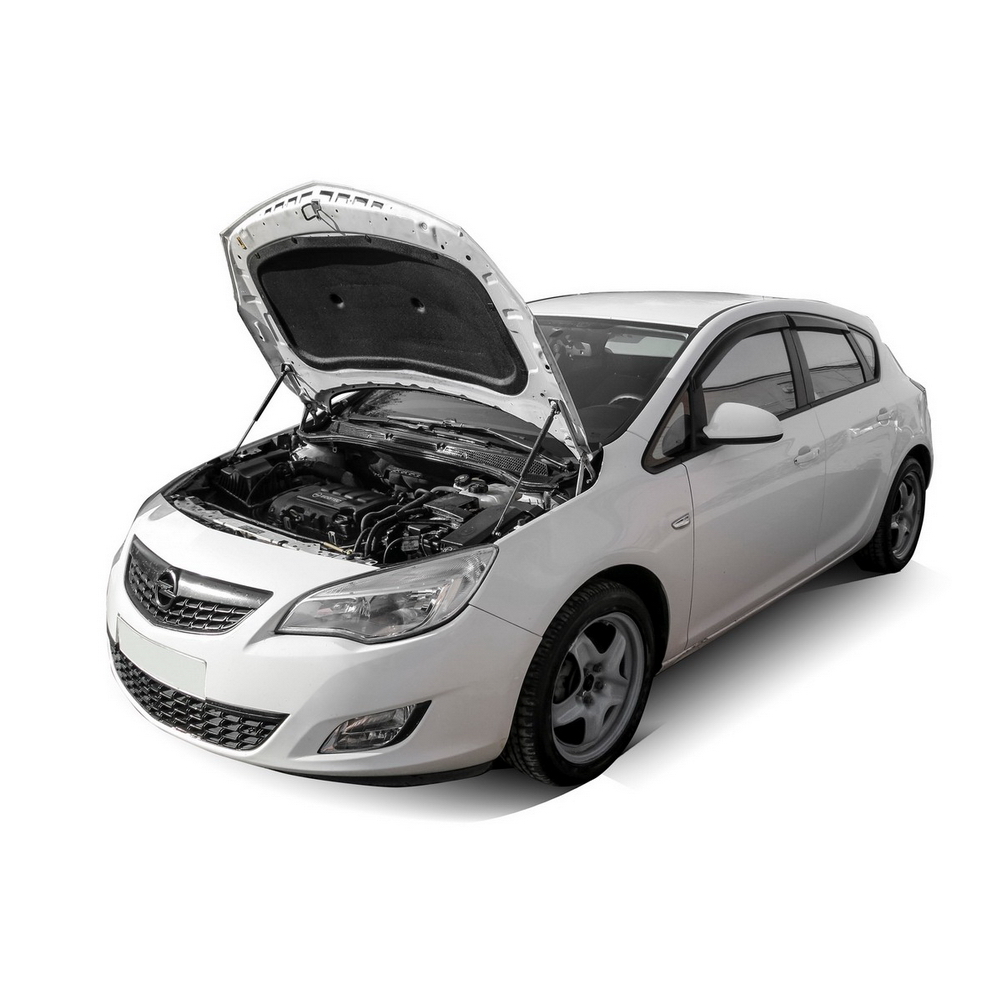 Упоры капота, 2 шт. Opel Astra J (искл. GTC) 2009-2012 2012-2017 АвтоУпор UOPAST011