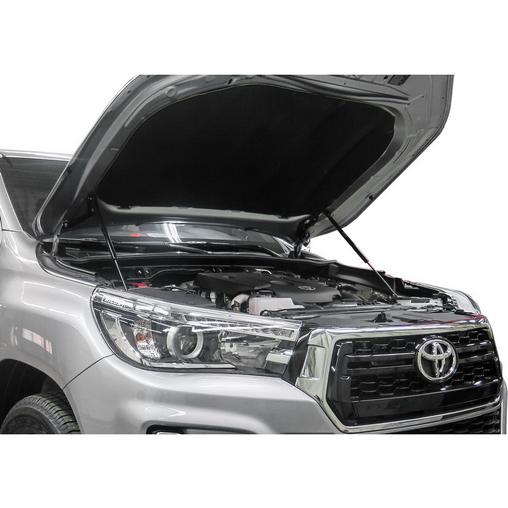 Упоры капота, 2 шт. Toyota Fortuner II 2015-н.в./Hilux VIII 2015-2018 АвтоУпор UTOFOR011