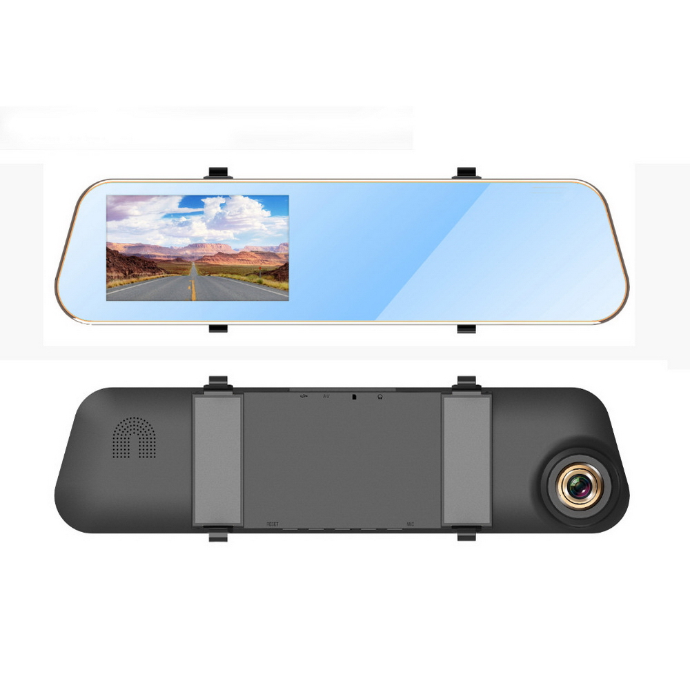 Зеркало с видеорегистратором Вымпел RM-23,170°,Full HD,камера заднего вида,G-сенсор