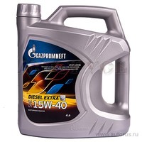 Масло моторное Gazpromneft Diesel Extra 15W40 минеральное 4 л 2389901353