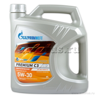 Масло моторное Gazpromneft Premium C3 5W30 синтетическое 4 л 253142230