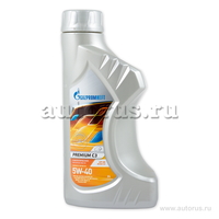 Масло моторное Gazpromneft Premium C3 5W40 синтетическое 1 л 253142232