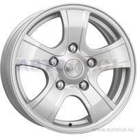 Диск литой R16 7J 5x139.7/98 ET40 КИК Тигр сильвер 11051