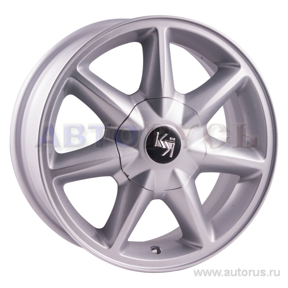 Диск литой R15 6J 4x98/58.6 ET35 КИК КС580 сильвер 30174