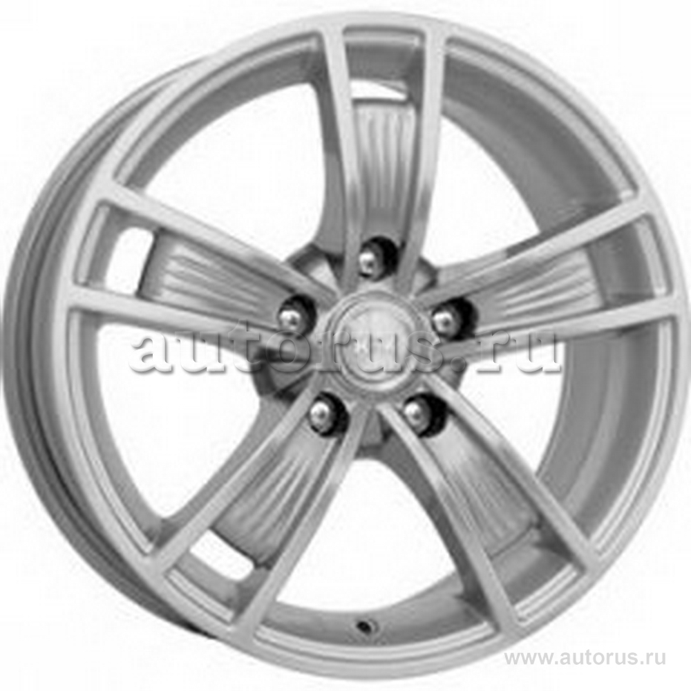 Диск литой R16 7J 5x108/67.1 ET35 КИК Диксон блэк платинум 4783