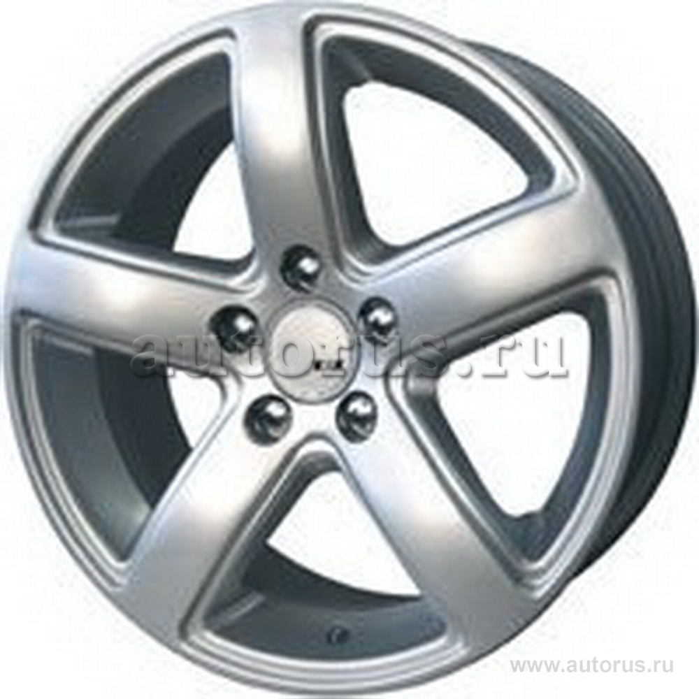 Диск литой R16 7J 5x112/66.6 ET45 КИК Кармен блэк платинум 5180