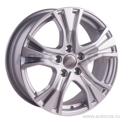 Диск литой R17 7J 5x114.3/66.1 ET45 КИК КС673 сильвер 63563