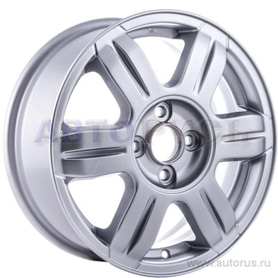 Диск литой R15 6J 4x100/54.1 ET48 КИК КС670 сильвер 64151