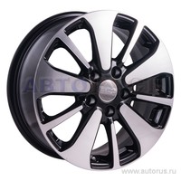 Диск литой R16 6.5J 5x114.3/66.1 ET40 КИК КС688 алмаз черный 64749