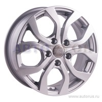 Диск литой R16 6.5J 5x114.3/66.1 ET50 КИК КС704 сильвер 65848