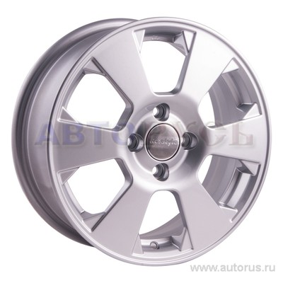 Диск литой R15 6J 4x100/60.1 ET40 КИК КС718 сильвер 66493