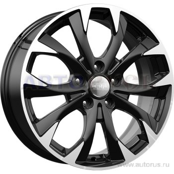 Диск литой R17 7J 5x112/57.1 ET50 КИК КС740 алмаз черный 67965