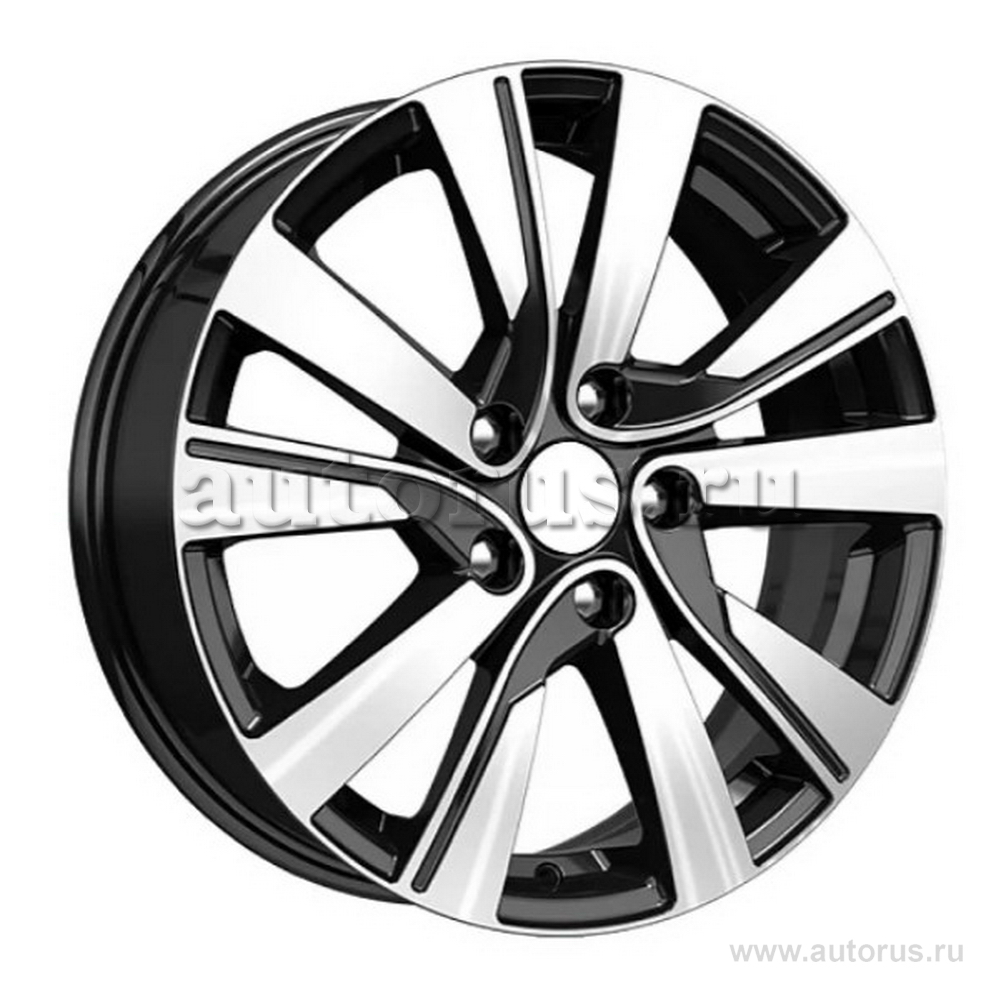 Диск литой R17 7J 5x114.3/67.1 ET50 КИК MAZDA CX5 749 алмаз черный 70960