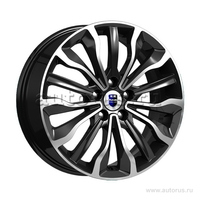 Диск литой R17 6.5J 5x108/63.35 ET50 КИК Атакама (КС756) алмаз черный 71678