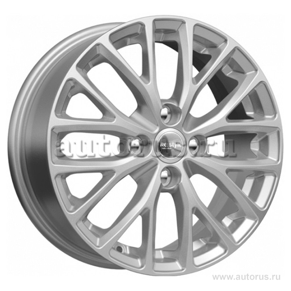 Диск литой R15 6J 4x100/54.1 ET46 КИК КС782 сильвер 74357