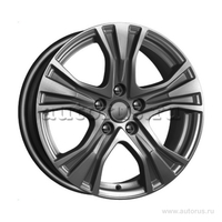 Диск литой R17 7J 5x114.3/66.1 ET40 КИК 673 Дарк платинум 74458