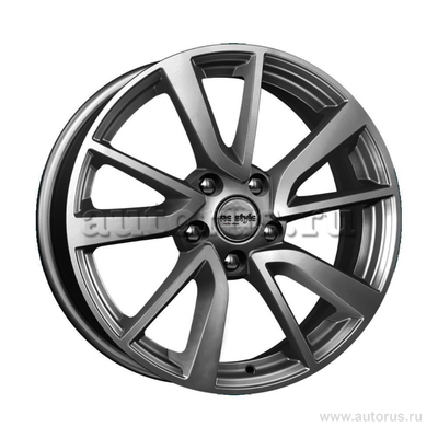 Диск литой R17 7J 5x114.3/66.1 ET40 КИК КС699 Дарк платинум 74464