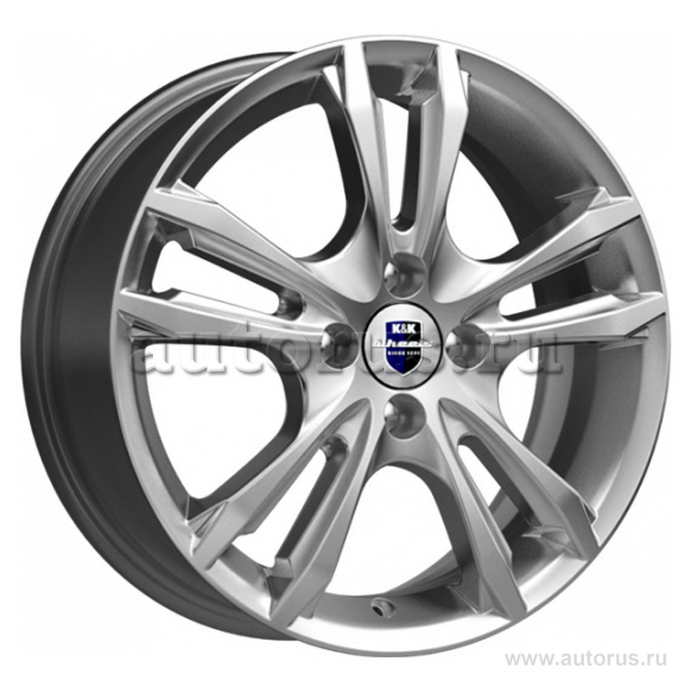 Диск литой R16 6J 4x100/67.1 ET40 КИК Samara сильвер 74584SK