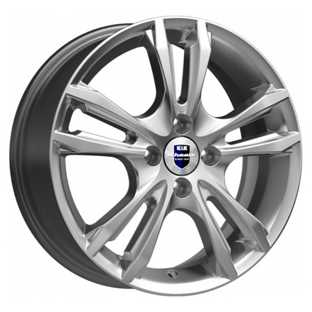 Диск литой R16 6J 4x100/67.1 ET45 КИК Samara Silver 74589SK