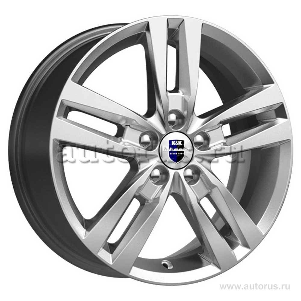 Диск литой R16 6.5J 5x108/63.35 ET50 КИК Rassvet сильвер 74736SK