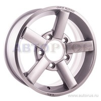 Диск литой R15 6.5J 5x139.7/98.5 ET40 КИК Титан-Тех сильвер A7243