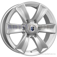 Диск литой R17 7.5J 6x139.7/67.1 ET38 КИК Тайфун Дарк платинум r71267