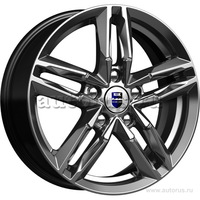 Диск литой R16 6J 5x112/57.1 ET48 КИК Sayan Дарк платинум r71676