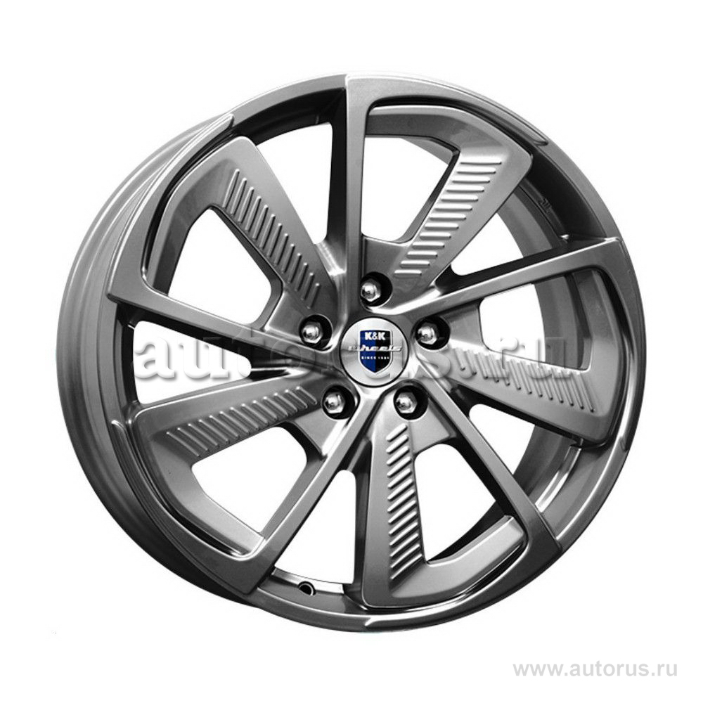 Диск литой R18 8J 5x108/67.1 ET49 КИК C.T.G. Дарк платинум r72374