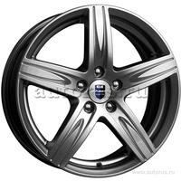 Диск литой R15 6J 5x100/57.1 ET38 КИК Андорра Дарк платинум r72438