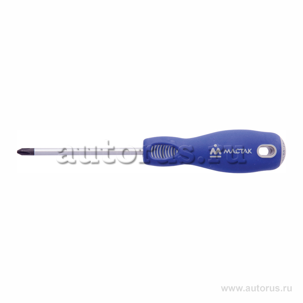Отвертка крестовая Phillips 1x100 мм, держатель МАСТАК 041-01100H