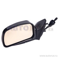 Зеркало боковое ВАЗ 2108-09, 2113-15 левое трос ЛТ желтый антиблик