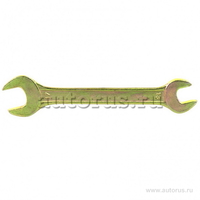 Ключ рожковый, 13x17 мм, желтый цинк СИБРТЕХ 14307