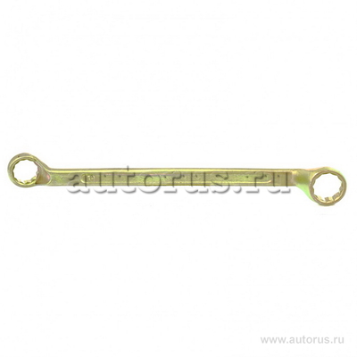 Ключ накидной, 19x22 мм, желтый цинк СИБРТЕХ 14628