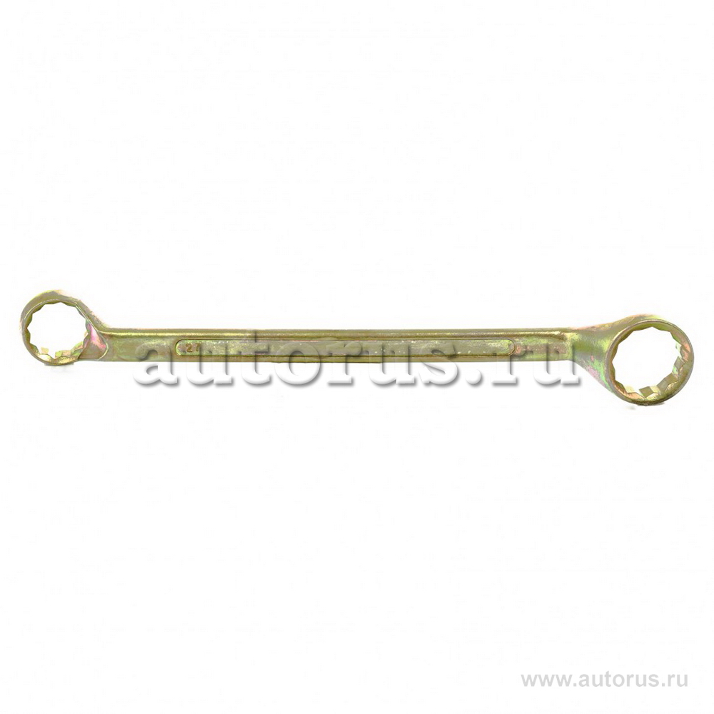 Ключ накидной, 24x27 мм, желтый цинк СИБРТЕХ 14634