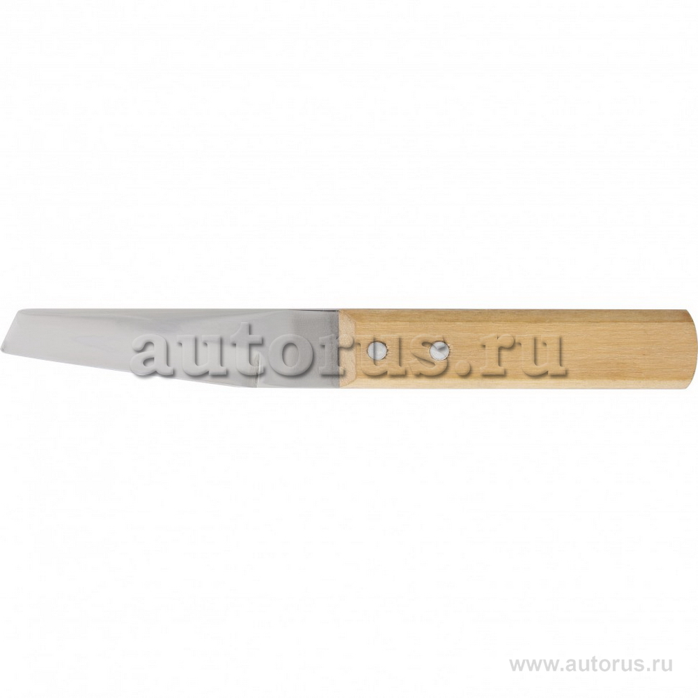 Нож хозяйственный, многоцелевой, деревянная рукоятка Сибртех 78983 СИБРТЕХ 78983