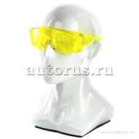 Очки защитные открытого типа, желтые, ударопрочный поликарбонат Россия Сибртех 89157 СИБРТЕХ 89157