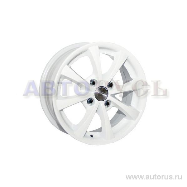 Диск литой R14 6J 4x98/58.6 ET38 СКАД Калисто белый 026 00 23