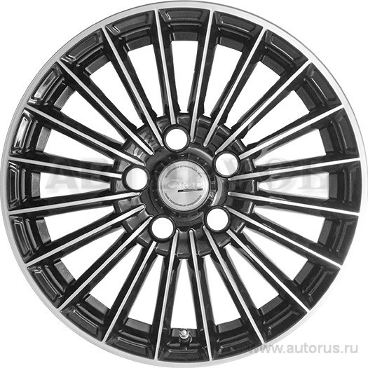 Диск литой R15 6J 4x114.3/67.1 ET45 СКАД Веритас алмаз 062 04 05