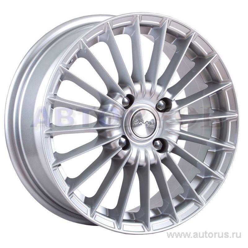 Диск литой R15 6J 4x100/67.1 ET38 СКАД Веритас селена 0621508