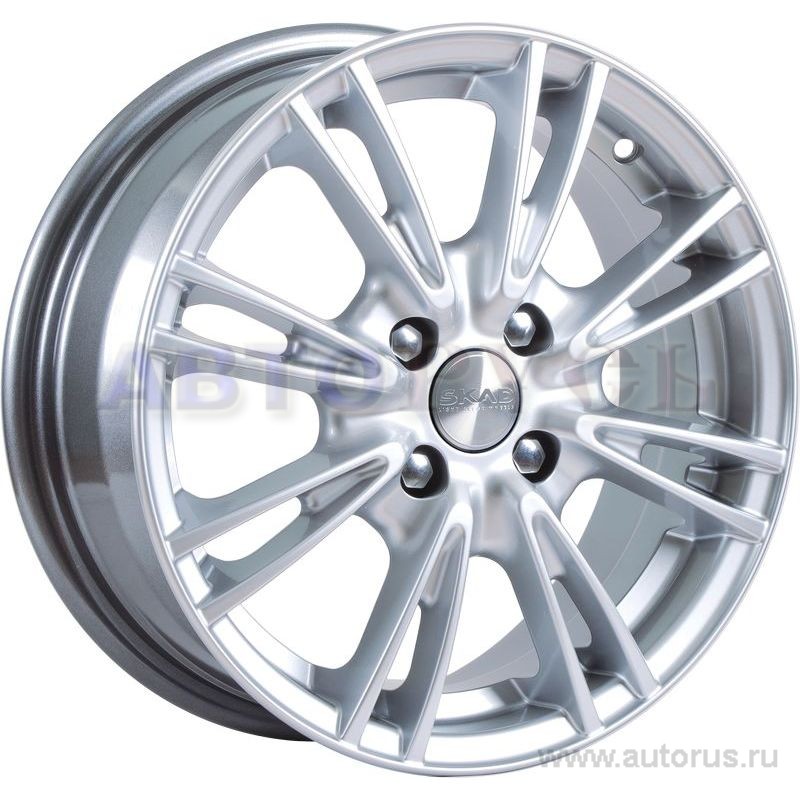 Диск литой R15 6J 4x108/63.35 ET47.5 СКАД Пантера селена 0970708